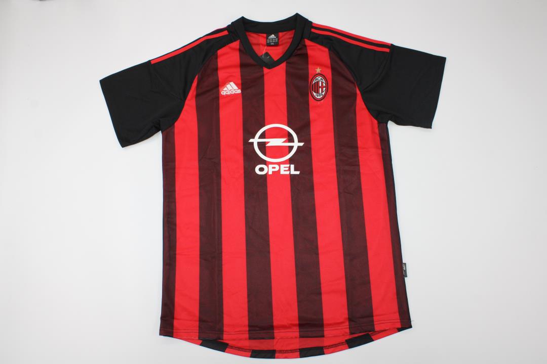 AAA Quality AC Milan 02/03 Home Soccer Jersey